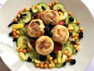 Salată cu ciuperci la grătar
