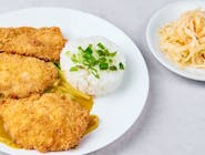 Kurczak chrupiący w sosie warzywnym/pikantny/curry