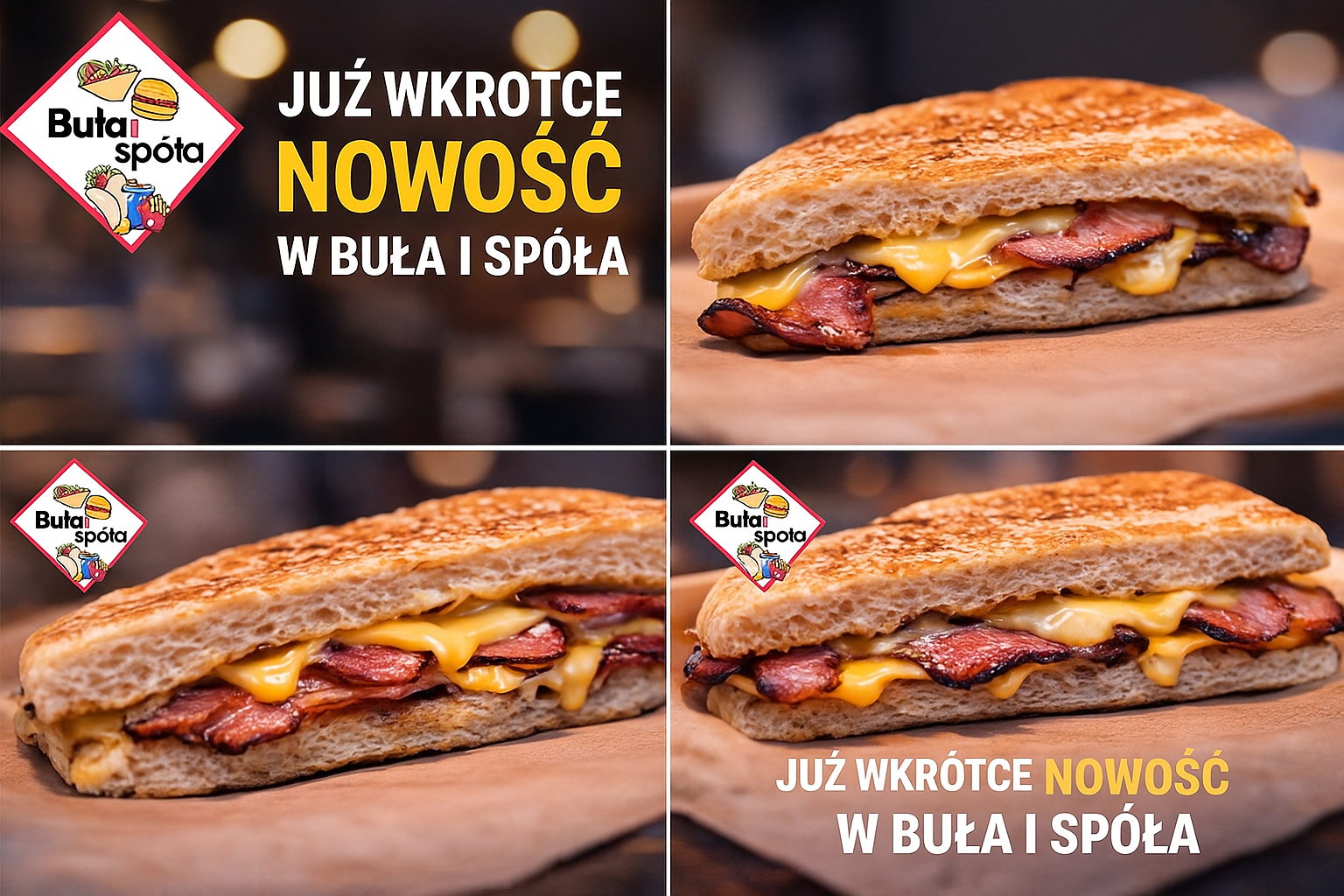 Buła Becon&Cheese