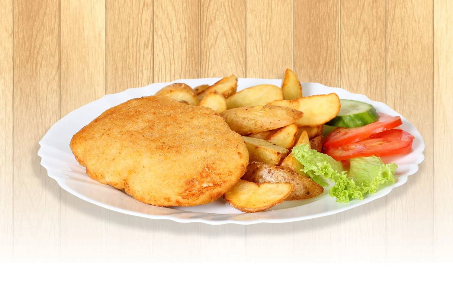 Vyprážaný kurací rezeň