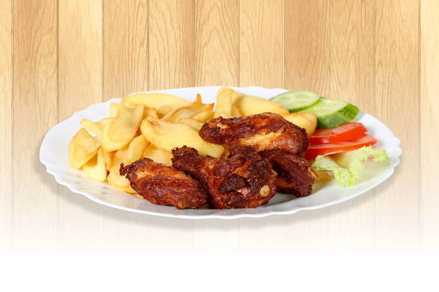 Vyprážané kuracie krídelká