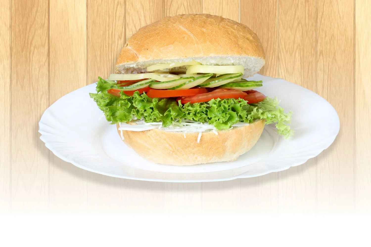 Zeleninový hamburger