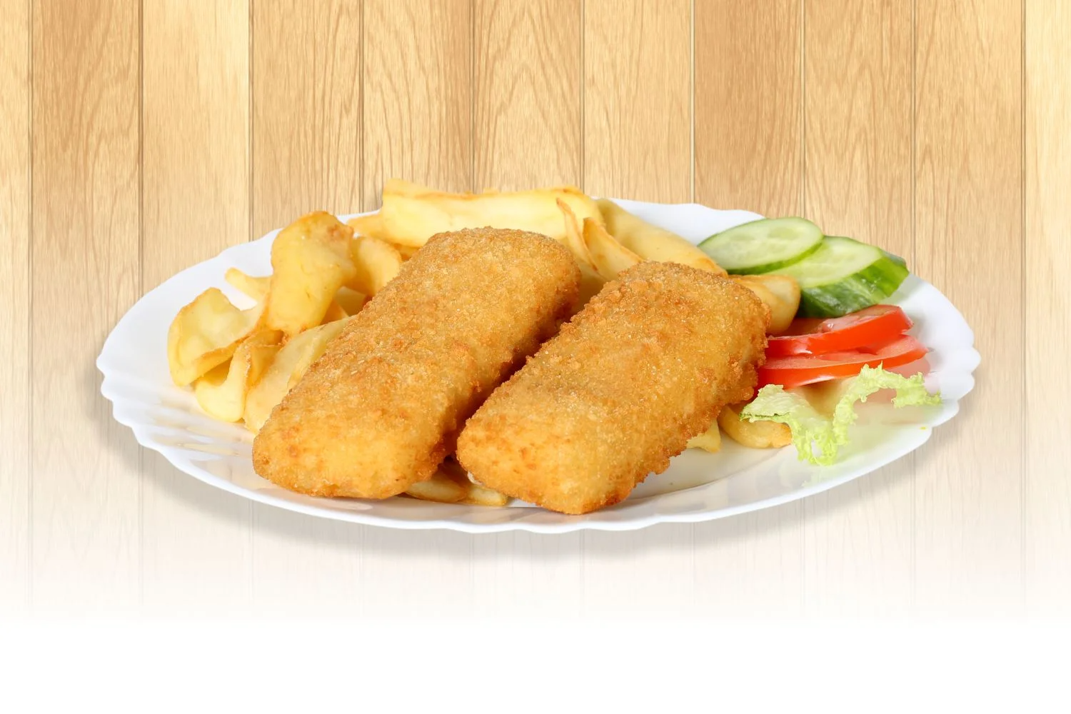 Rybie kúsky so syrom