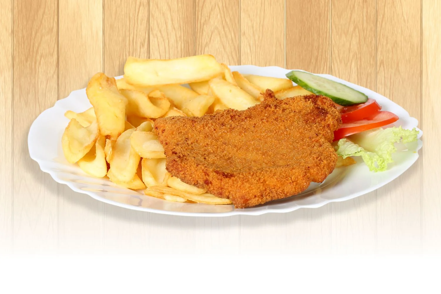 Vyprážaný bravčový rezeň