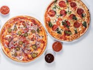 2x pizza 32cm + 2x sos