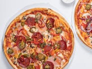 2x pizza 40cm + 2x sos + napój 0.85l