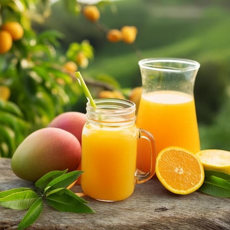 Lemoniada pomarańcza - mango - cytryna 0,4l