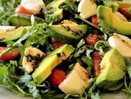 Salată cu rucola și gorgonzola