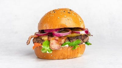 Slaninkový burger