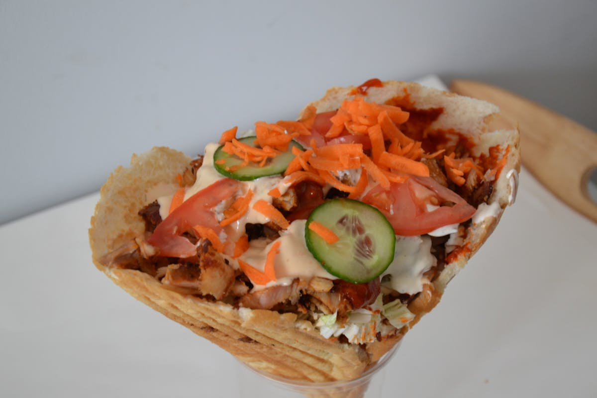 Kebab w bułce