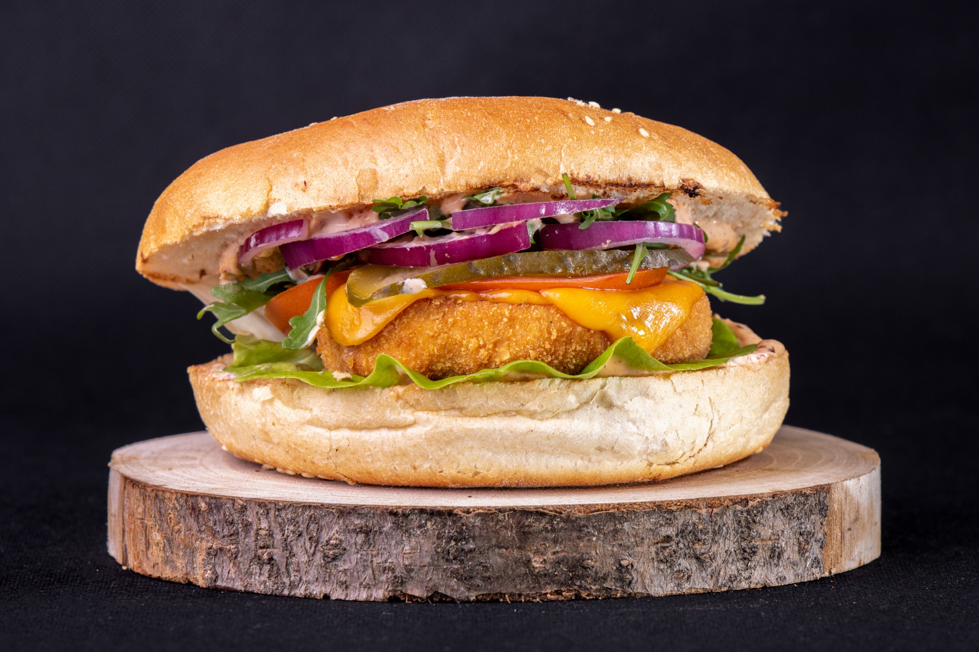 Burger wegetariański