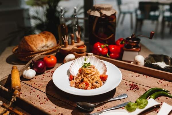  SPAGHETE CU FRUCTE DE MARE  SEAFOOD SPAGHETTI