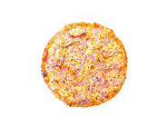 Pizza Parmegiano (salsa pom., ser mix cheddar, mozzarella)