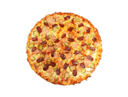 Pizza La Speciale (salsa pom., ser mix cheddar, mozzarella)