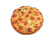 Pizza Pepperoni (salsa pom., ser mix cheddar, mozzarella)
