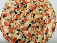 Pizza Florencja (salsa pom., ser mix cheddar, mozzarella)