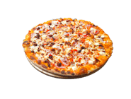 Pizza Mafiozo (salsa pom., ser mix cheddar, mozzarella)