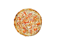 Pizza Sycyliana (sos śmiet., ser mix cheddar, mozzarella)