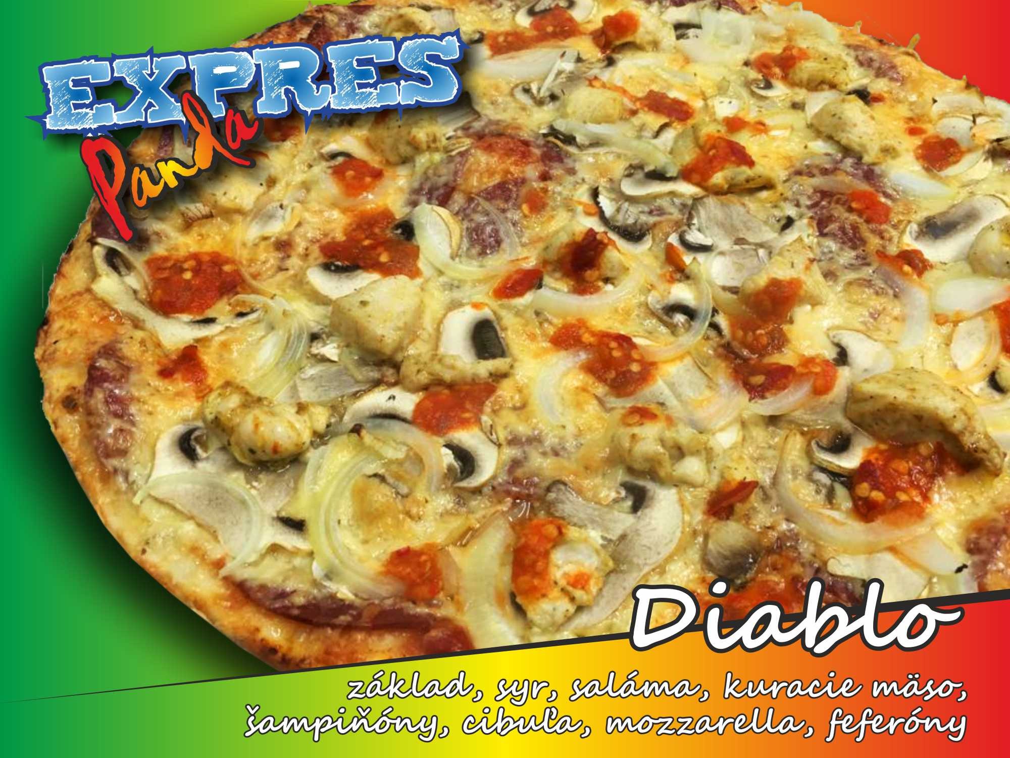 28. Pizza Diablo Panda