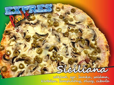  18. Pizza Siciliana