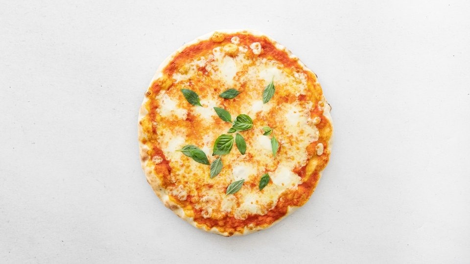 Pizza Margherita e mozzarella