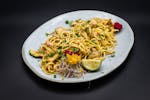 Chow Mein with Salmon