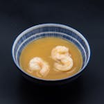 Zupa miso z krewetkami