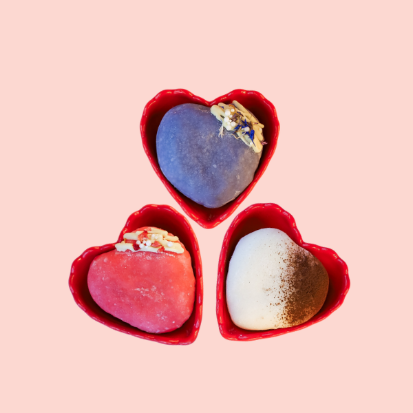 Mochi serduszka 3 szt (limitowana oferta)
