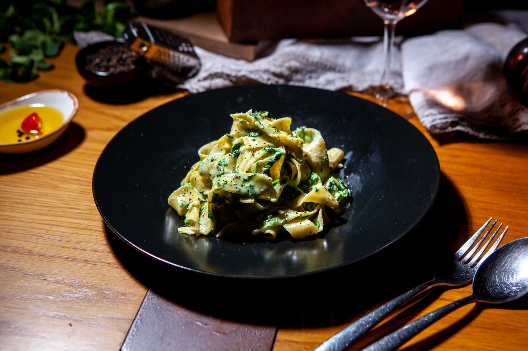 SPINACI E GORGONZOLA