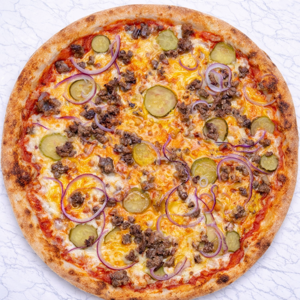 20.Pizza Cheeseburger 