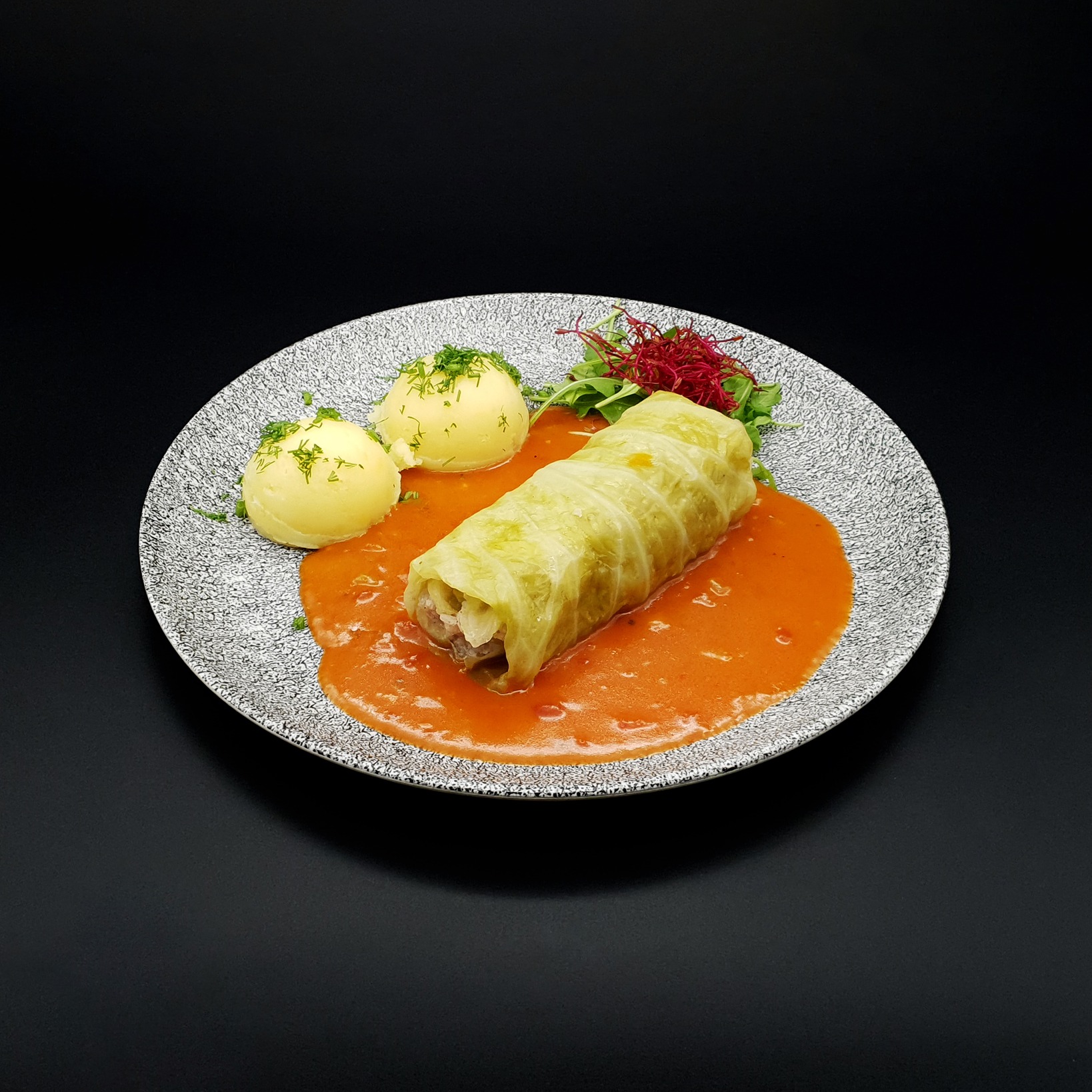 Gołąbek z ryżem i mięsem