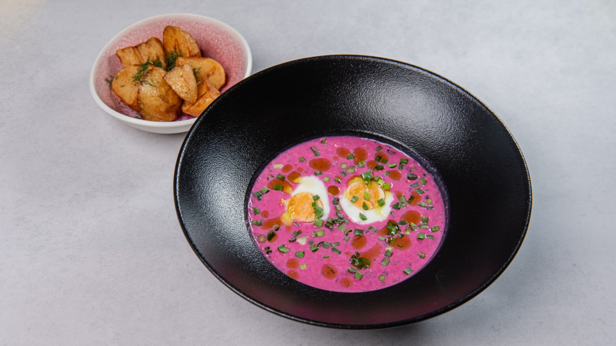 Litewski chłodnik z botwinki