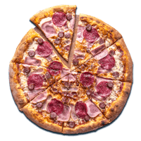Duża pizza w cenie małej - 4-składnikowe