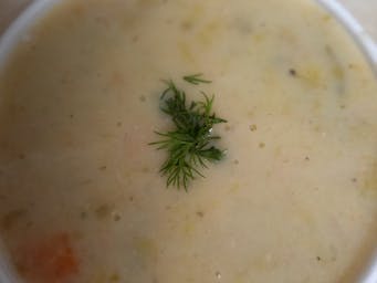 zupa serowo-porowa