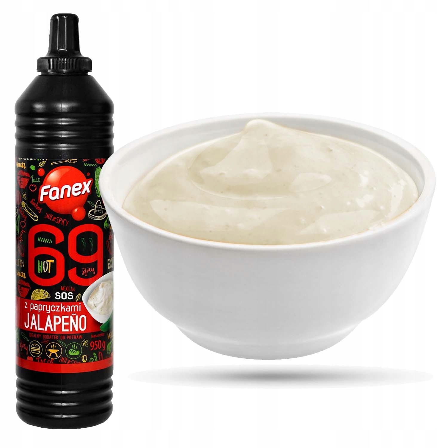 Sos jalapeno biały 80 ml