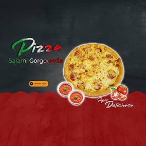Pizza Salami Gorgonzolla