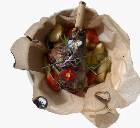 Kleftiko cu cartofi la cuptor 