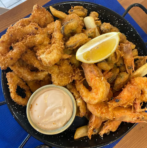 Fritto Misto pentru o persoană 