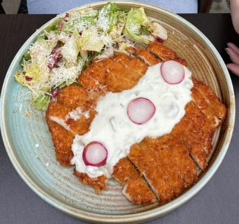 Șnițel de pui crocant 