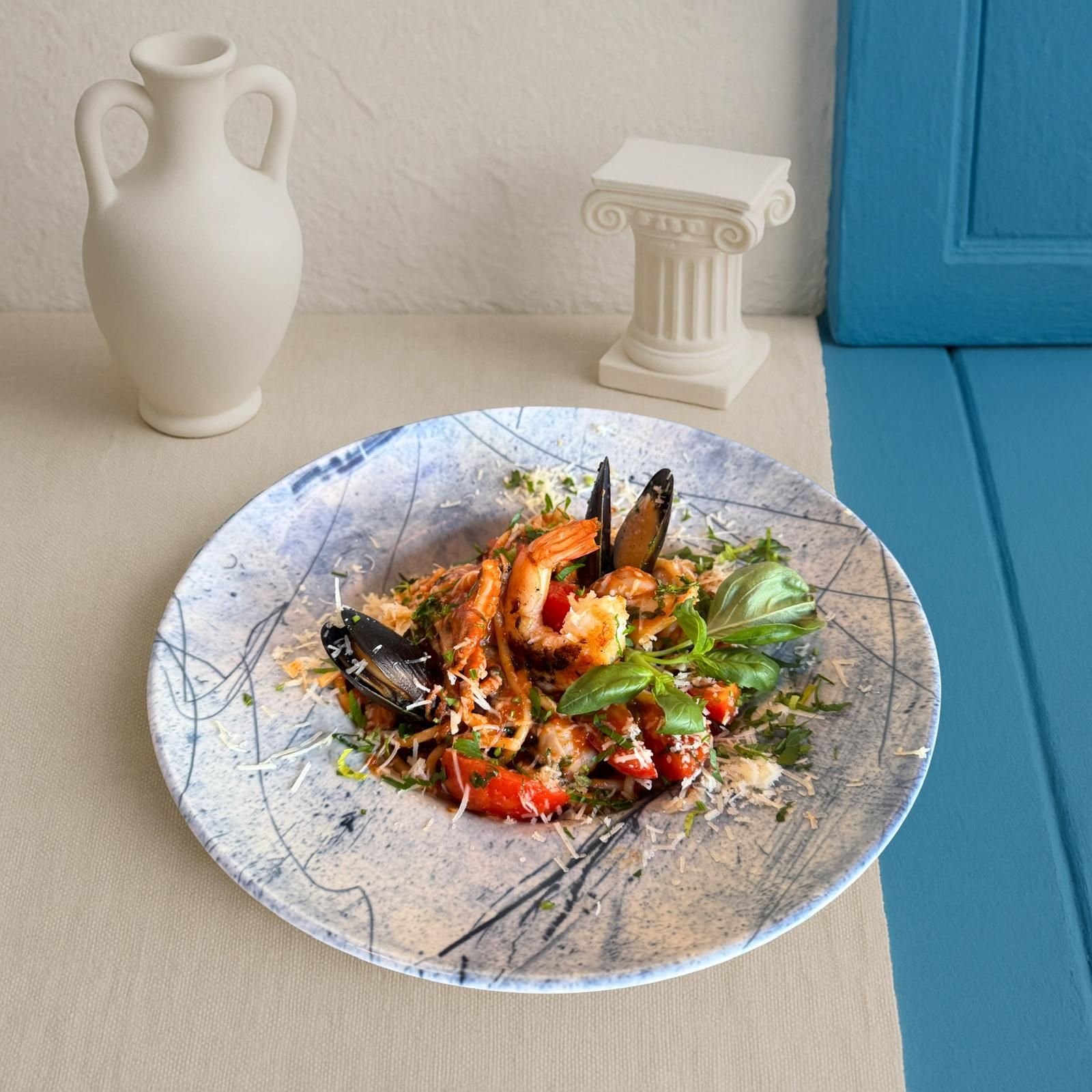 Paste cu fructe de mare ( 500g )