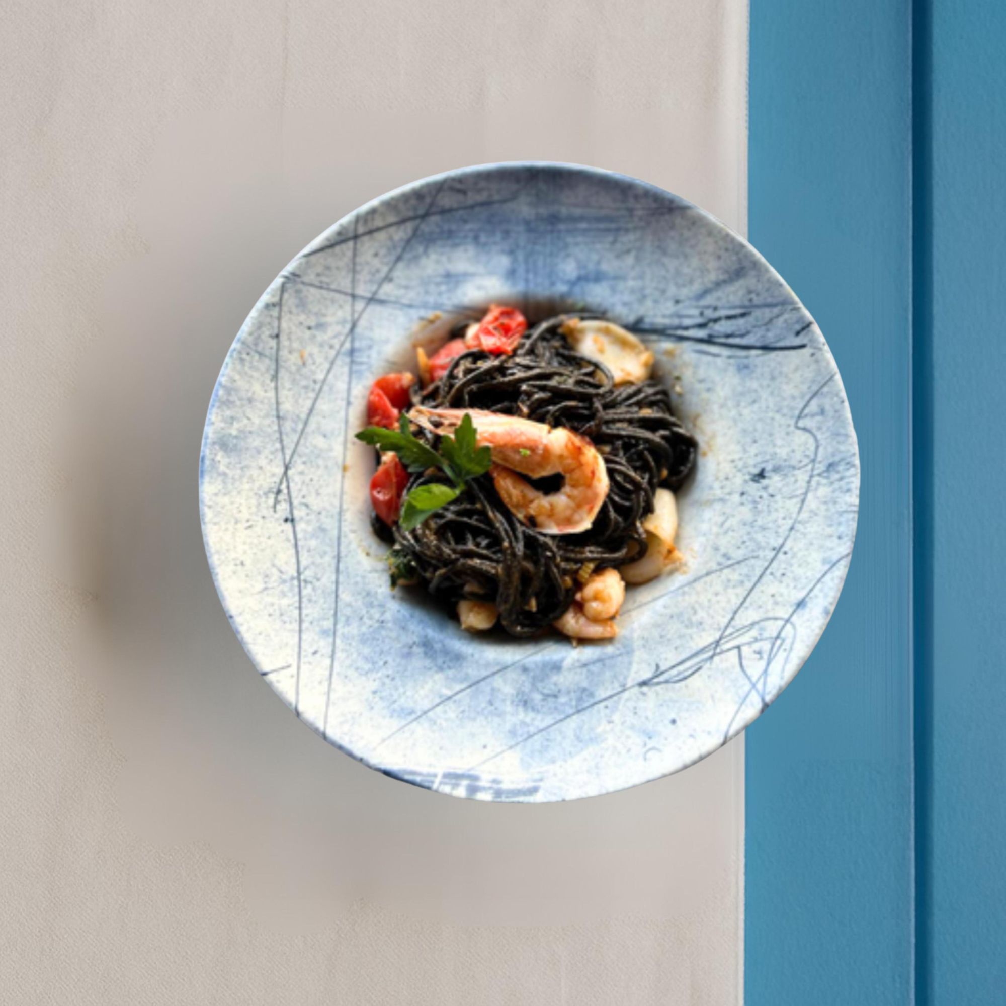 Paste nero di seppia salsa rosa ( 380g )