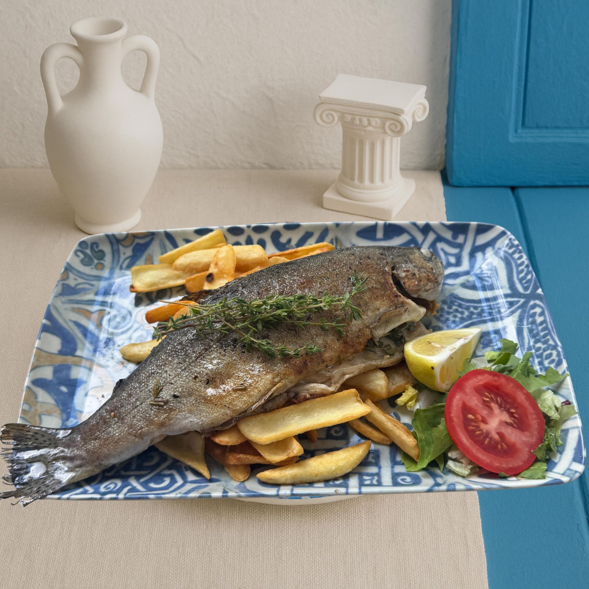 Păstrăv la grătar ( 450g )