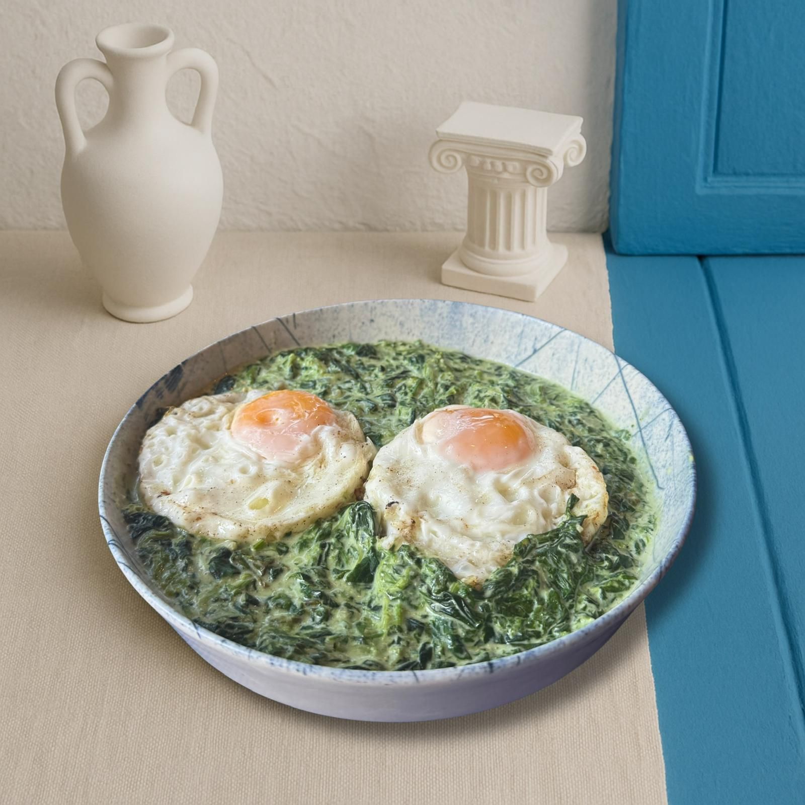 Spanac cu ochiuri ( 520g )