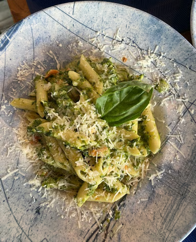 Paste cu spanac și somon fume