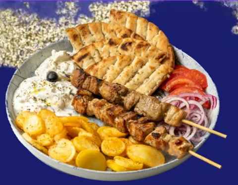Souvlaki de porc 