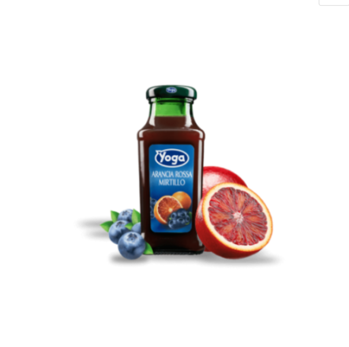 YOGA Czerwona pomarańcza&borówka 0,2l