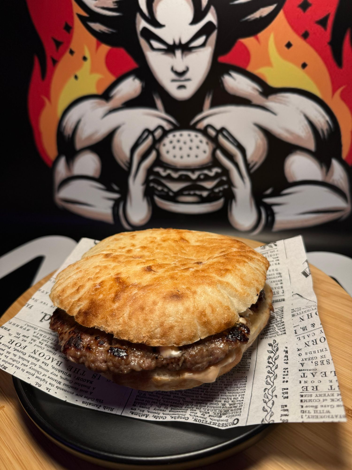 Plescavita Lipie noua , carne + sos !