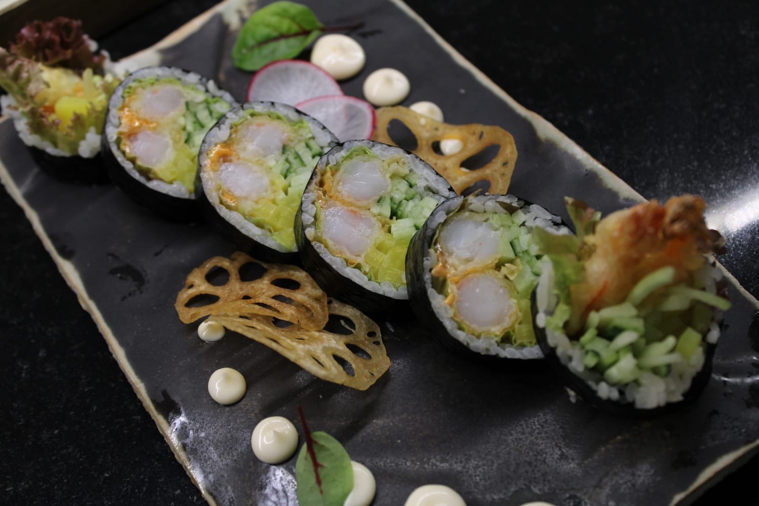 Futo Maki Krewetka w tempurze