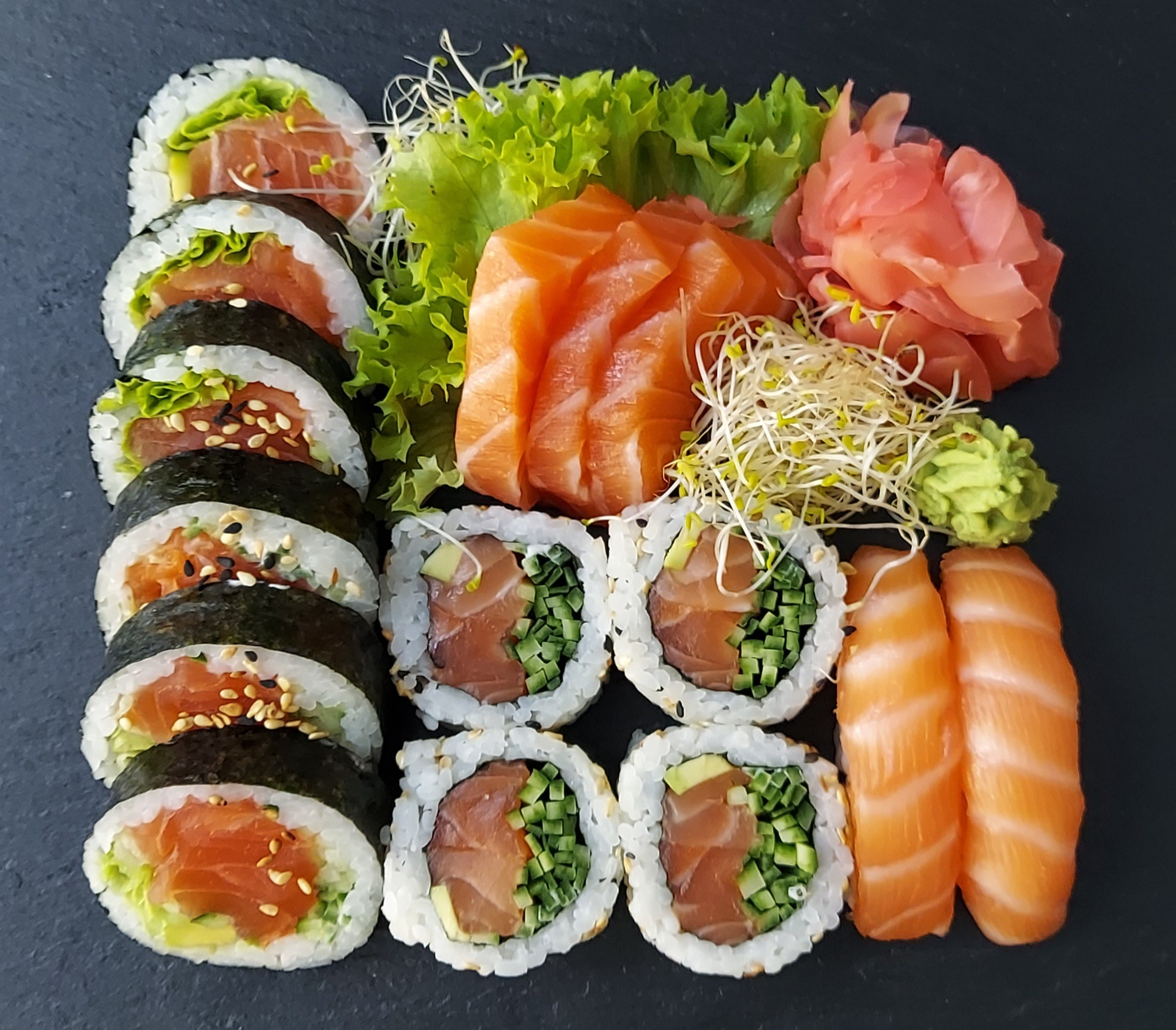 Sake Sashimi Set 15 szt