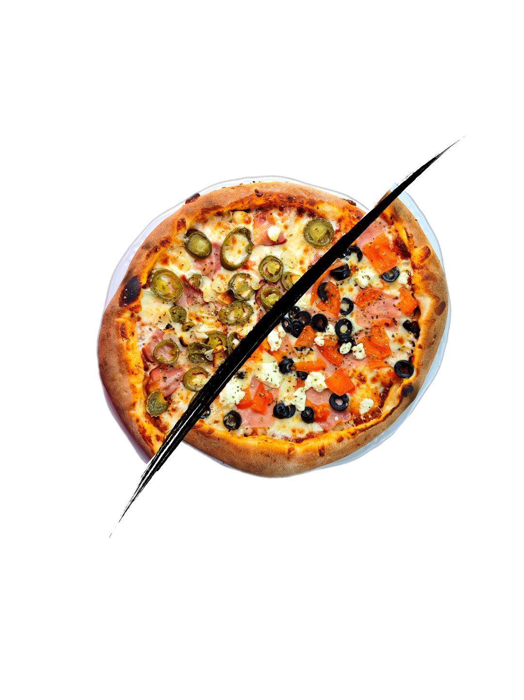 Pizza pół na pół
